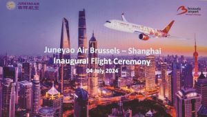 Liaison Bruxelles–Shanghai avec Juneyao Air