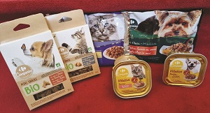 Carrefour renouvelle sa marque d'aliments pour animaux